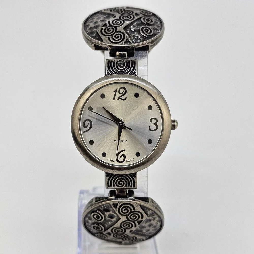 Women's‎ Watch 32MM Gray Dial Dark Gray Bracelet Band 7